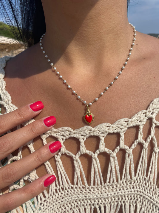 Collana cuore sacro