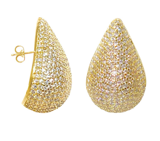 Orecchini Goccia pavé