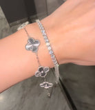 Bracciale quadrifoglio
