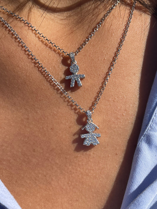 Collana “ cuori in simbiosi”