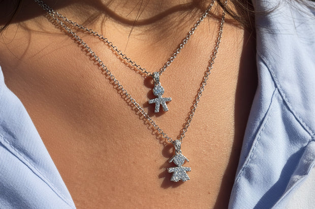 Collana “ cuori in simbiosi”