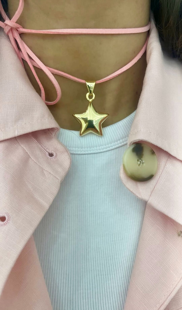 Collana laccio e charm