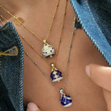 Campanella della Fortuna blu