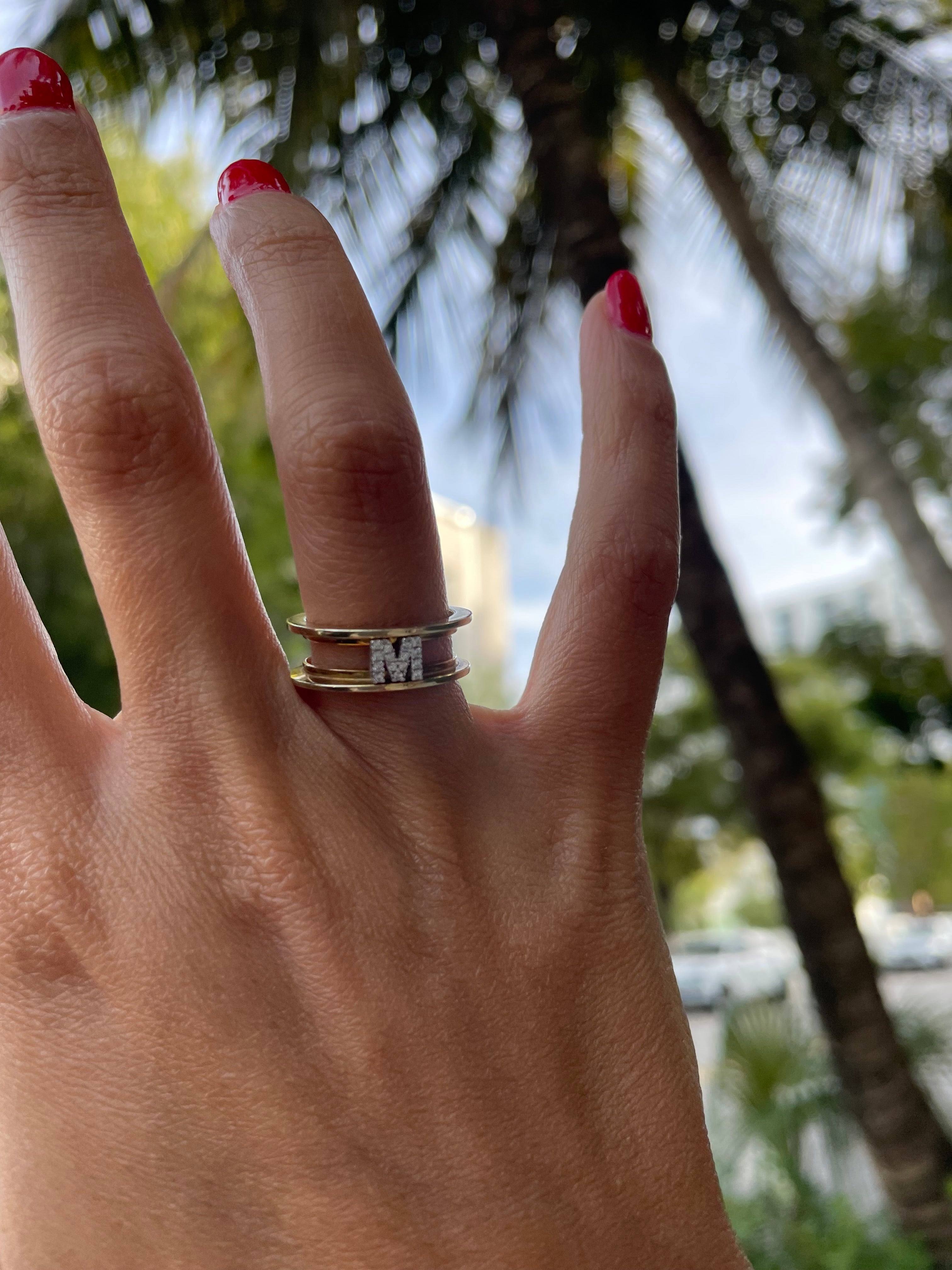 Anello versione acciaio con nome