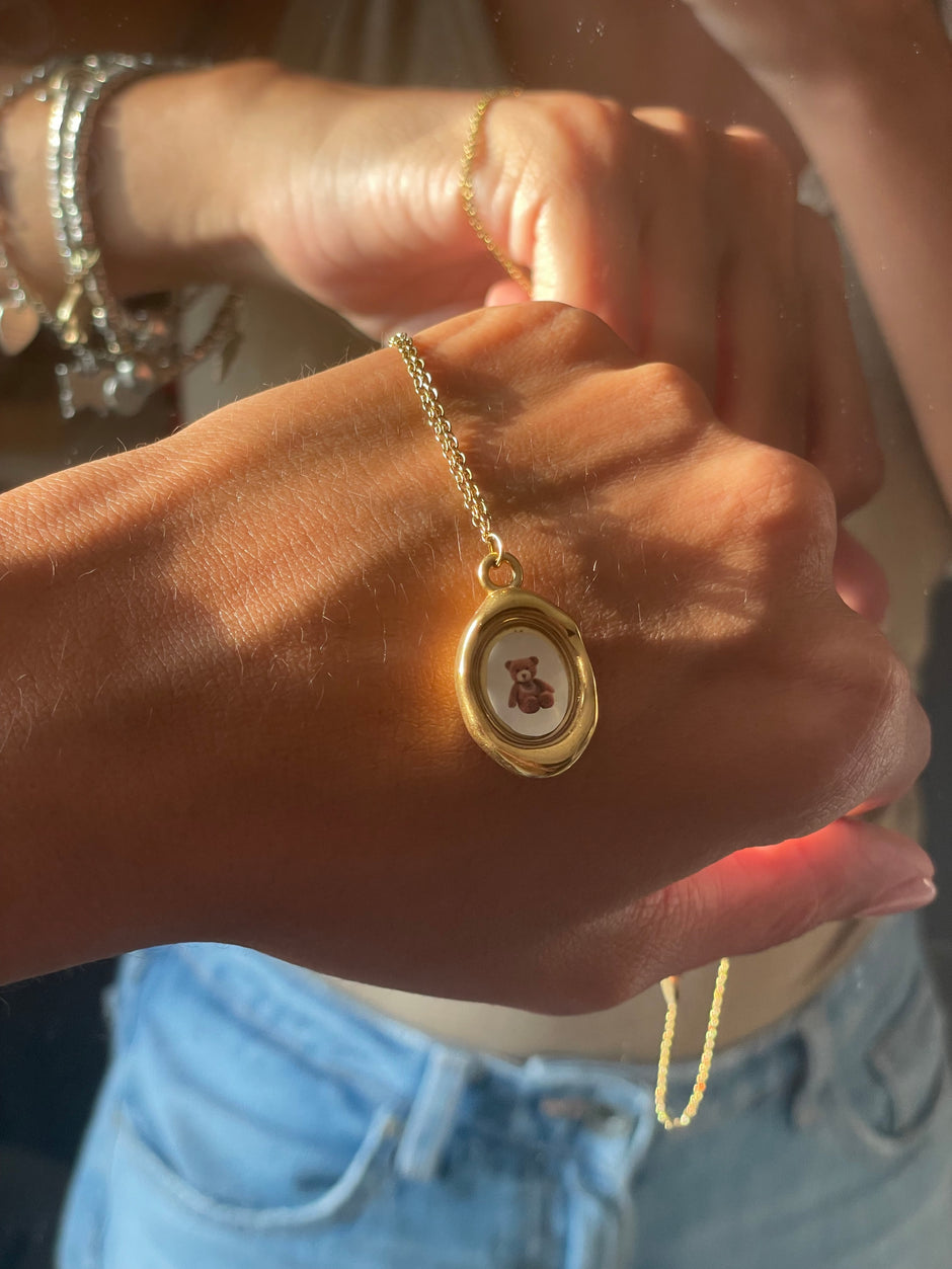 Collana charm taddy