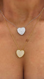 Collana cuore scatolato big