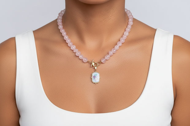 Real Flower Charm