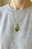 Real Flower Charm