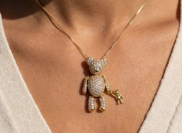 Collana mamma orsetto