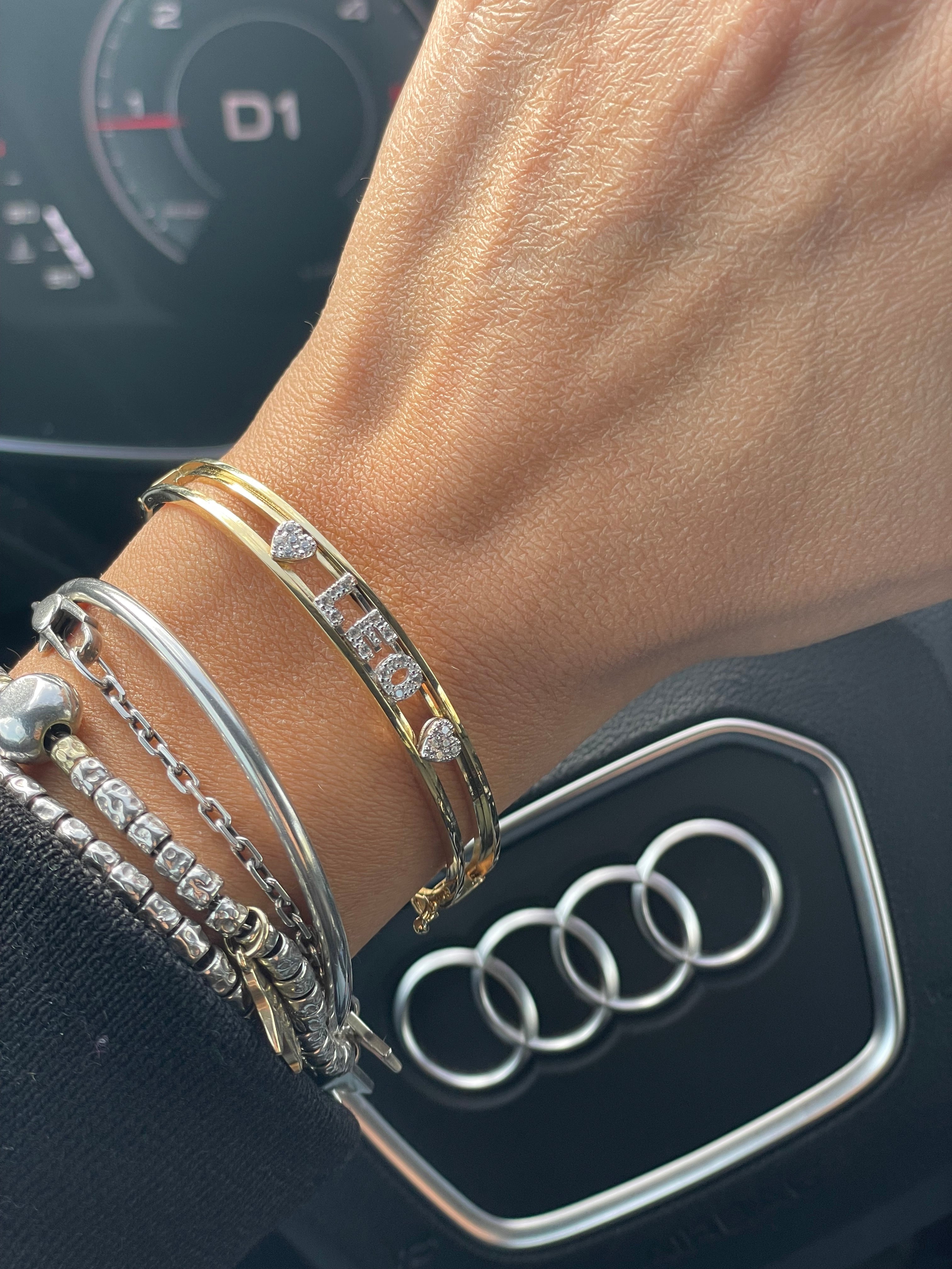 Bracciale manetta SLIM acciaio