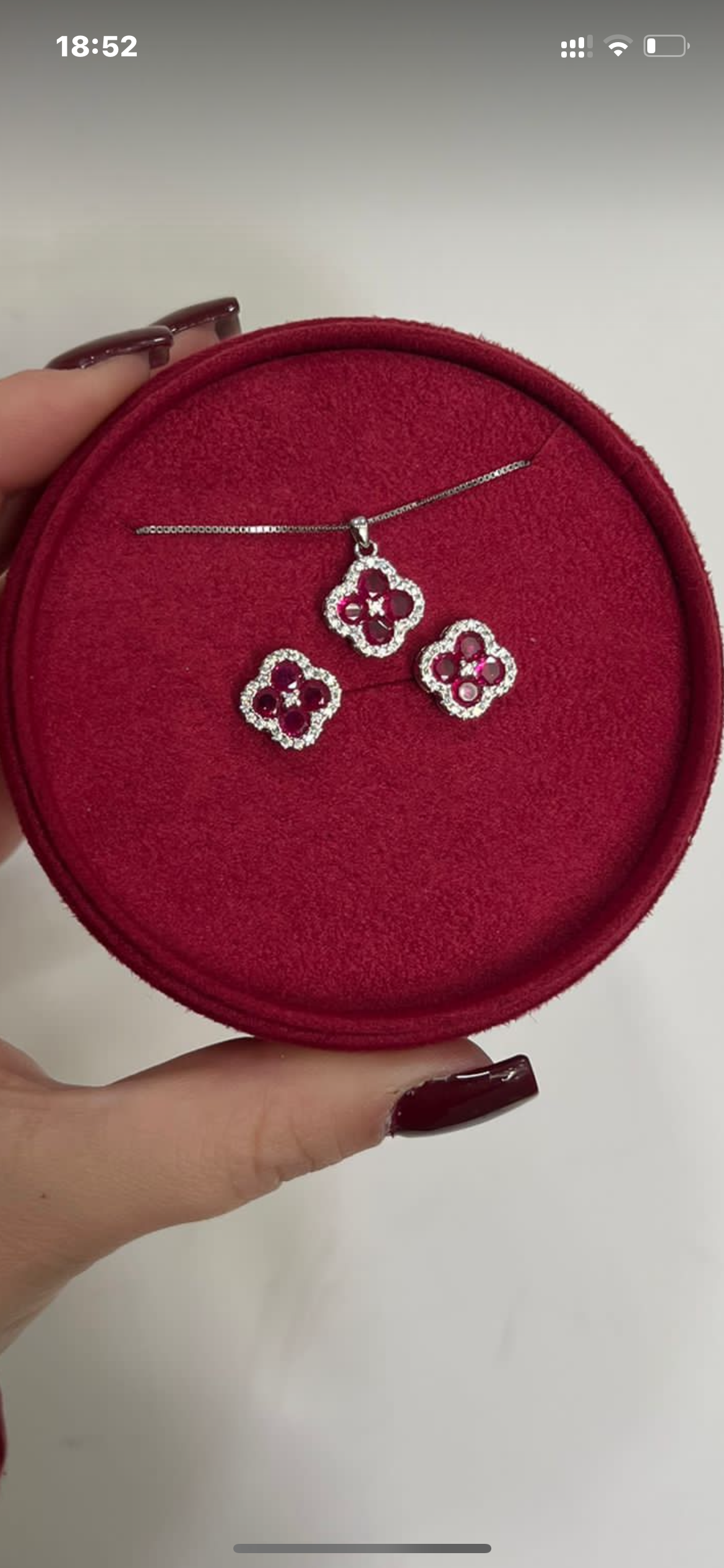 Collana quadrifoglio