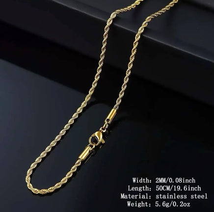Collana torchon acciaio