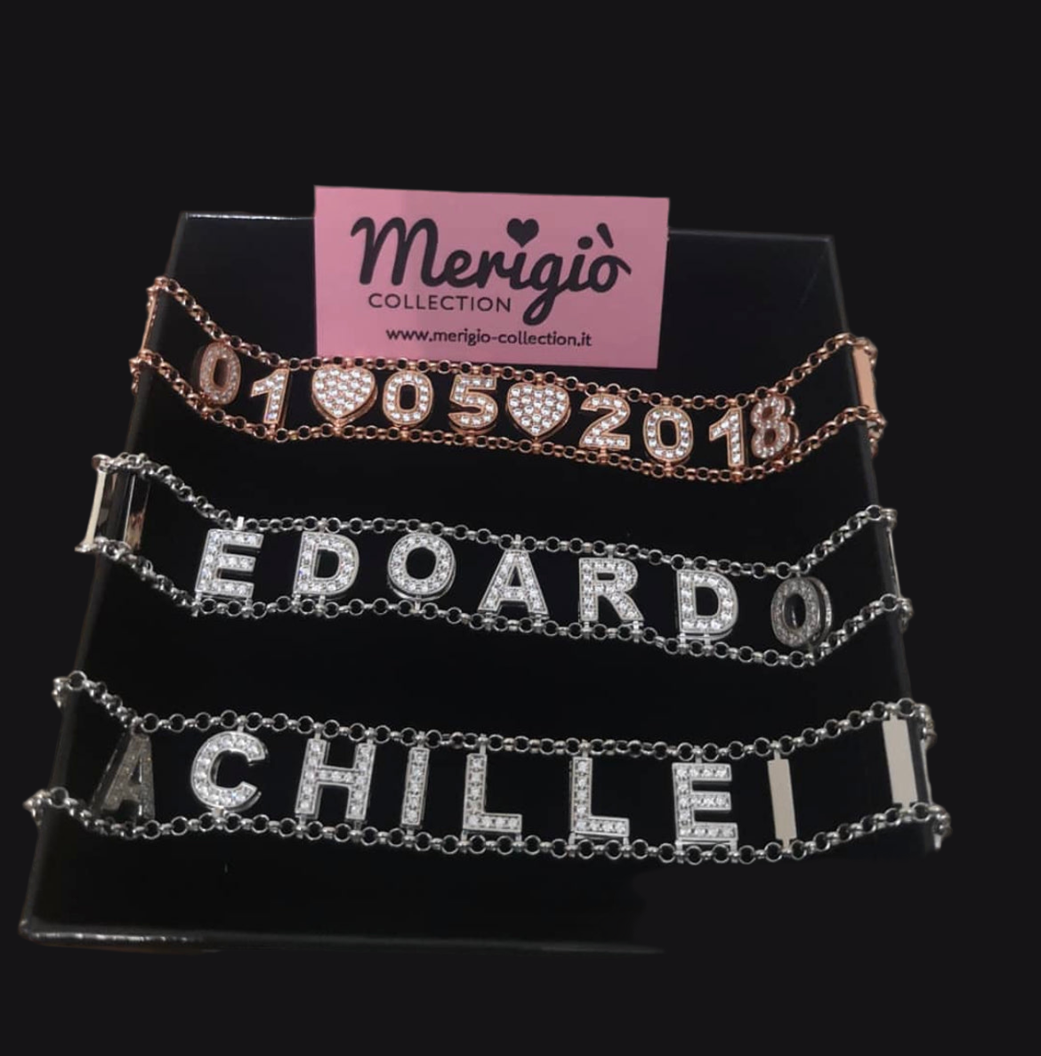 Bracciale morbido nome