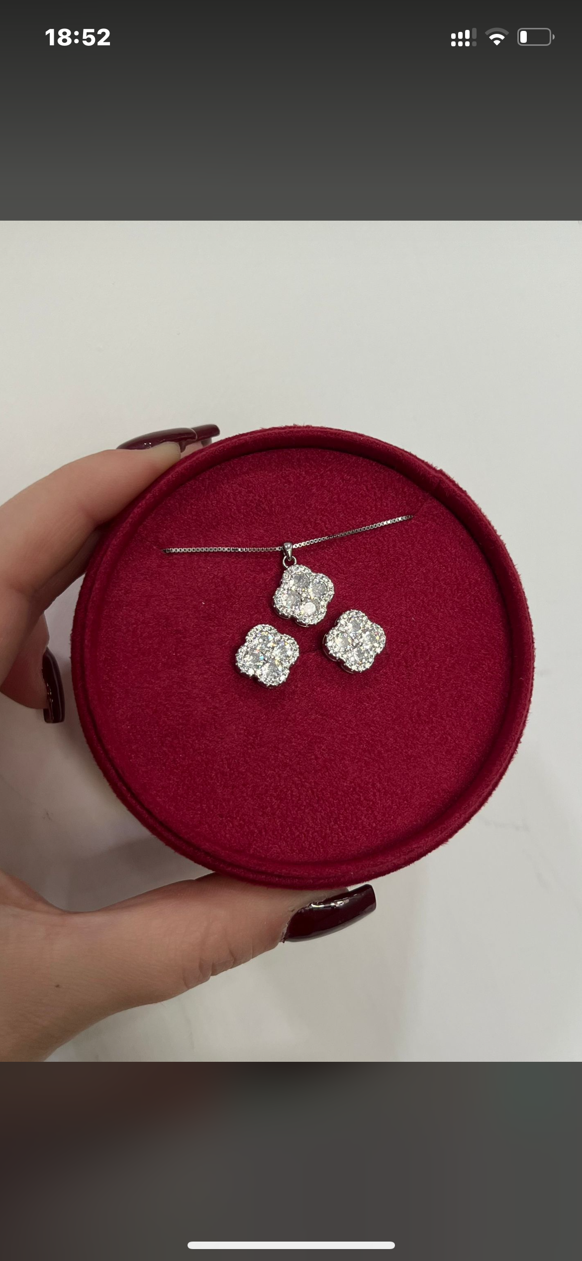 Collana quadrifoglio