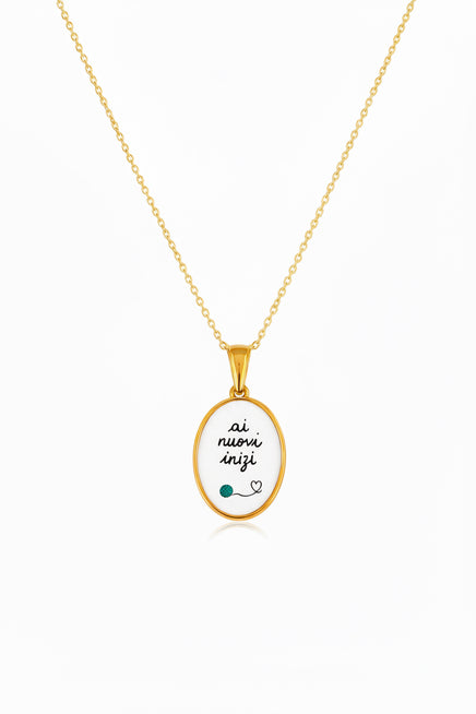 Collana con charme ai nuovi inizi