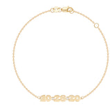 Bracciale oro 14 ct
