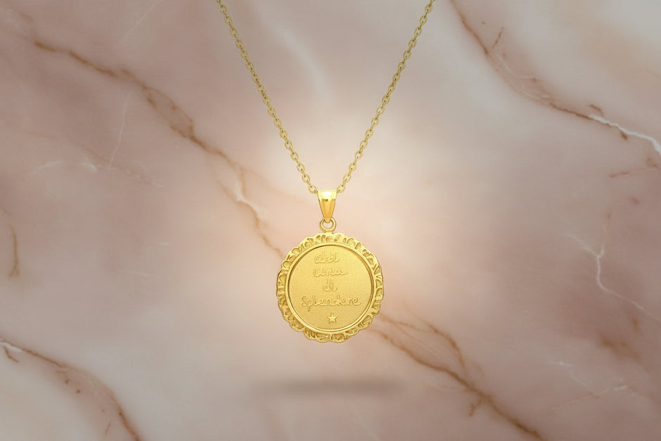 Collana abbi cura di splendere .
