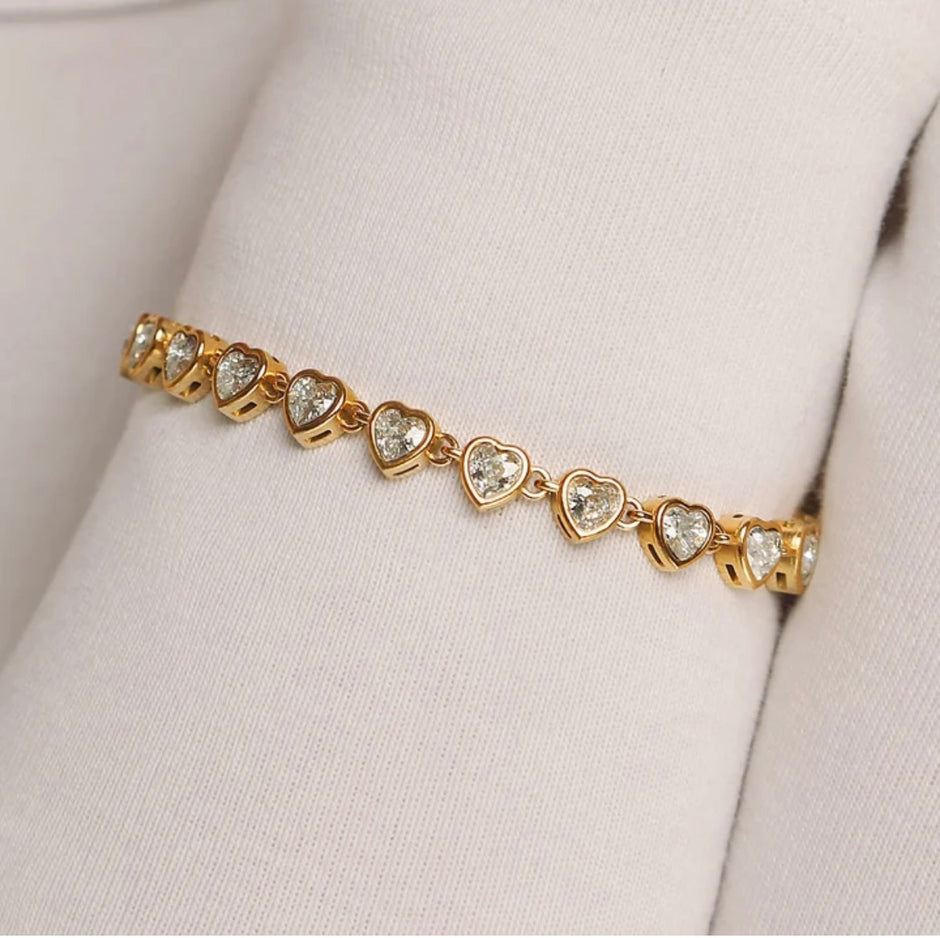 Bracciale cuori