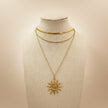 Collana pendente sole