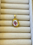 Real Flower Charm