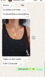 Collana cuore tre nomi