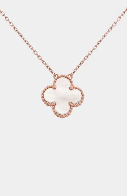 Collana quadrifoglio