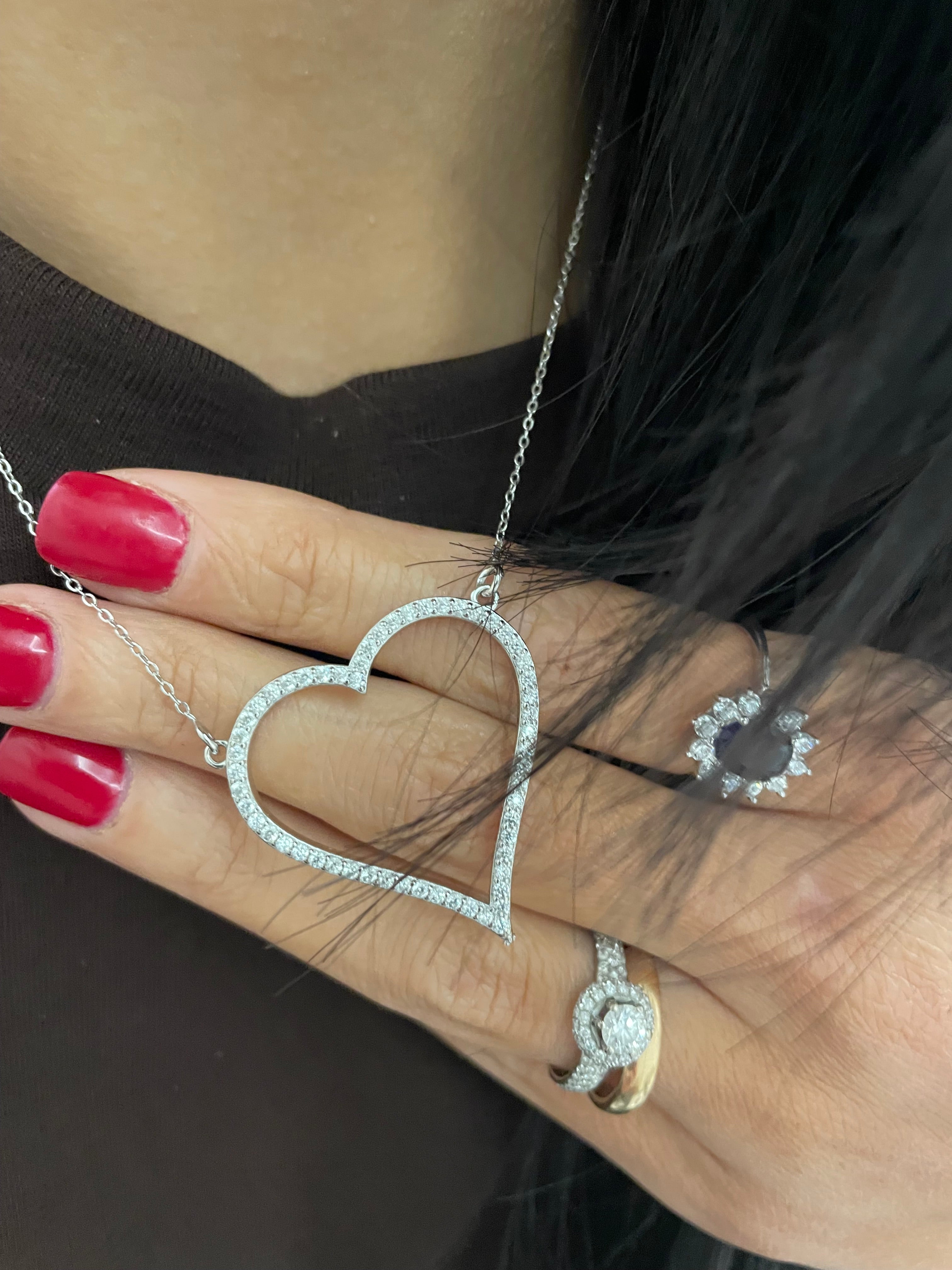 ✨ Collana in Argento con Cuore ✨