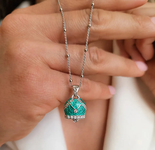 Campanella della Fortuna verde acqua