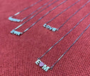 Collana argento 925 con tre elementi