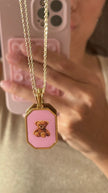 Collana charm Pink