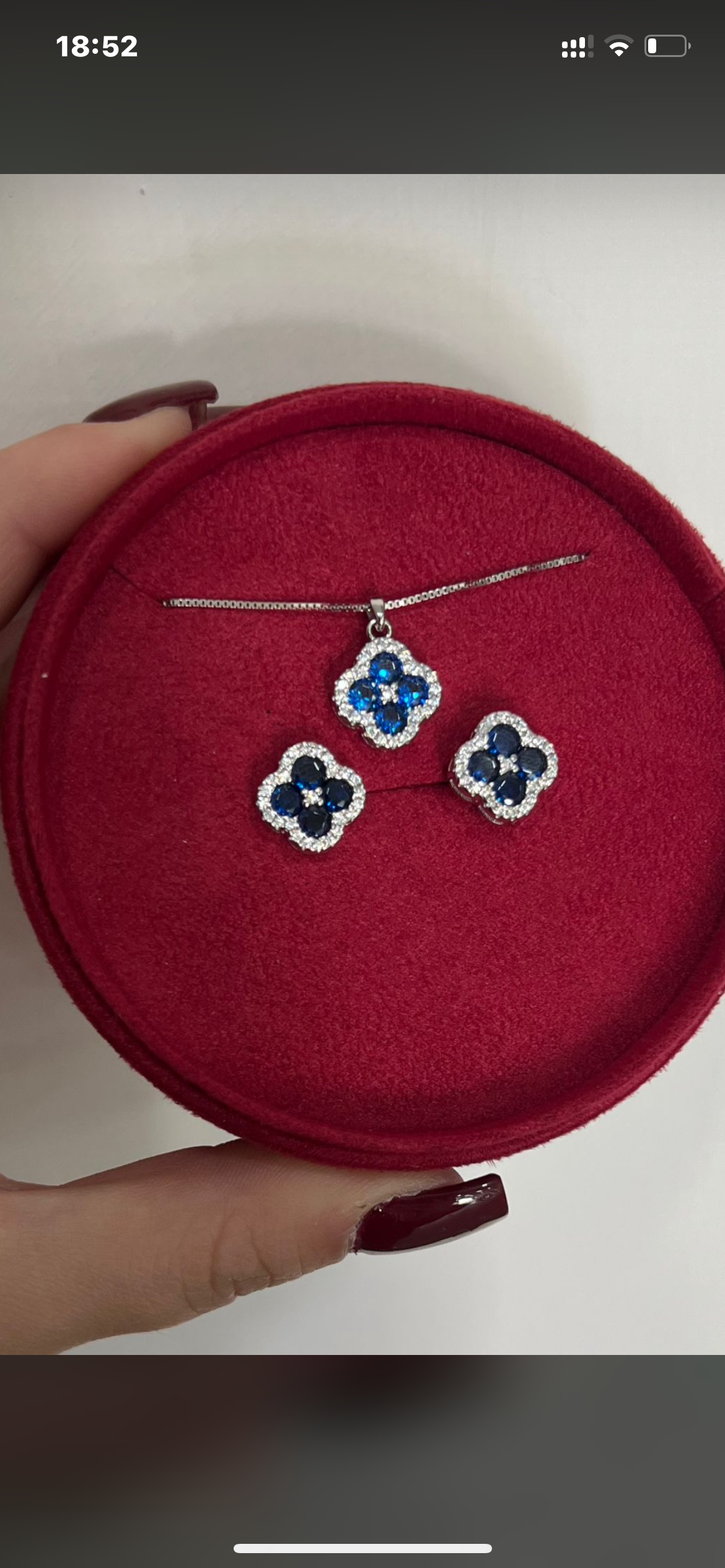 Collana quadrifoglio