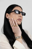 Bracciale manetta acciaio namelove