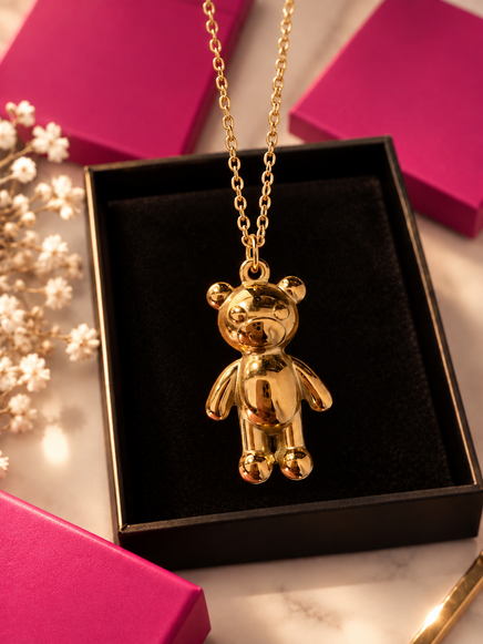 Collana taddy acciaio