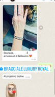 Bracciale manetta argento Namelove