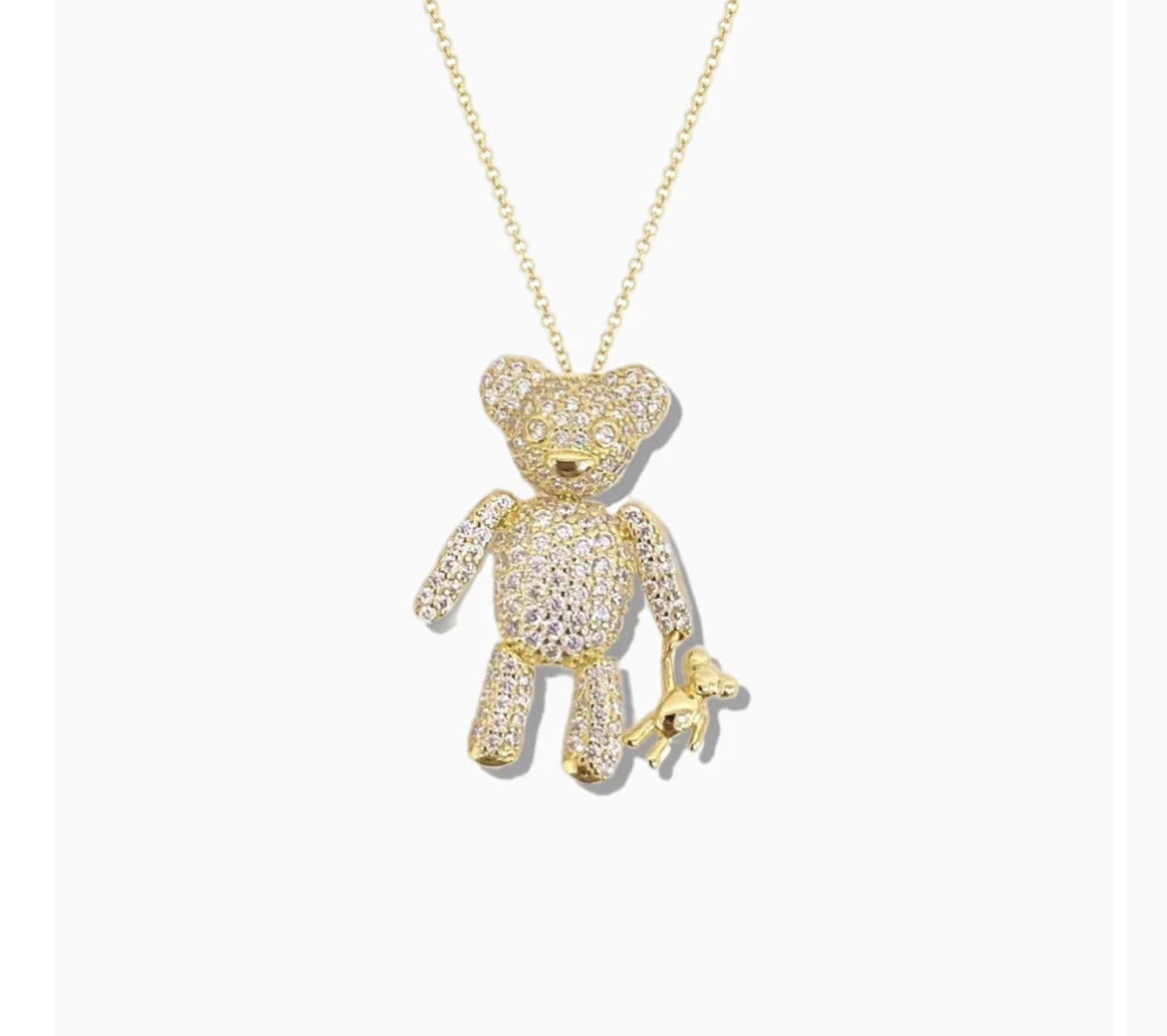 Collana mamma orsetto