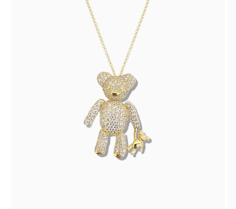 Collana mamma orsetto