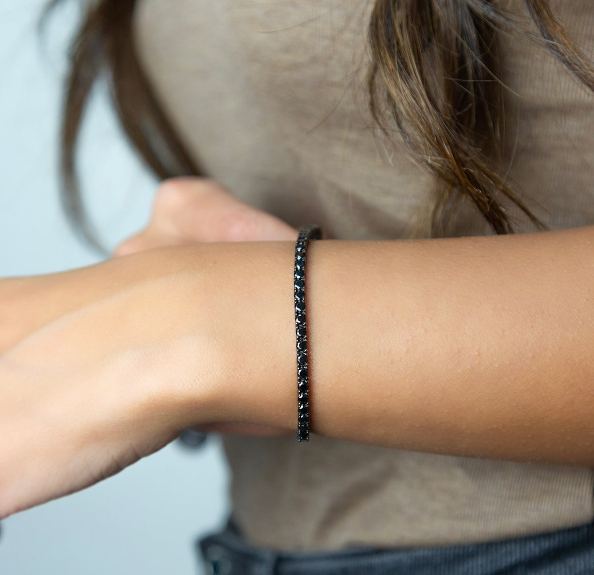 Bracciale classico tennis