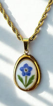 Real Flower Charm