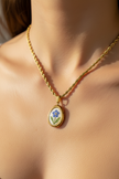 Real Flower Charm