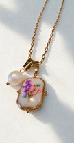 Real Flower Charm