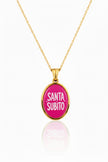 Collana charm santa subito