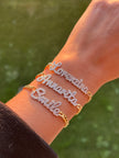 Bracciale grumetta e nome