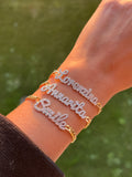 Bracciale grumetta e nome