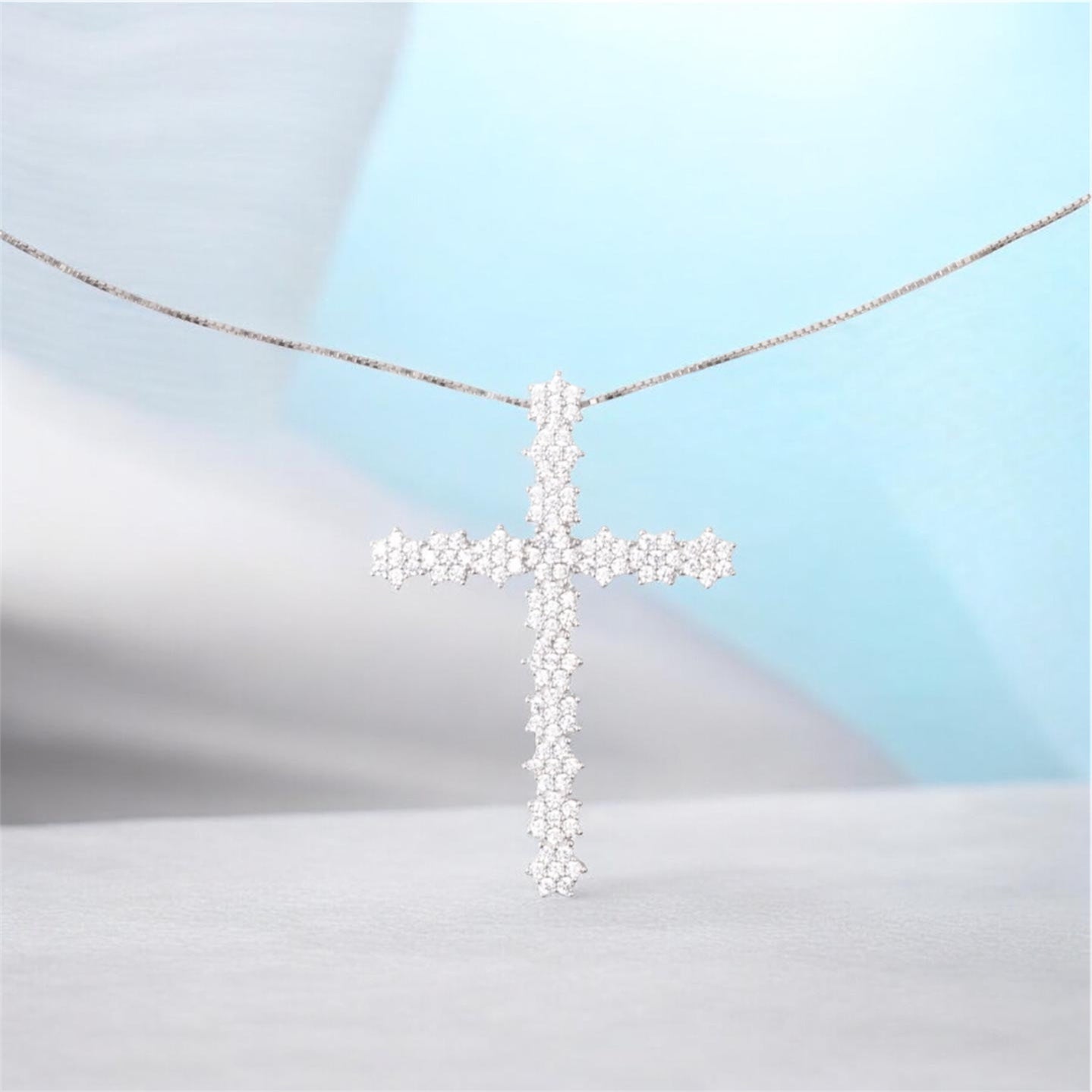 Collana Cross flower