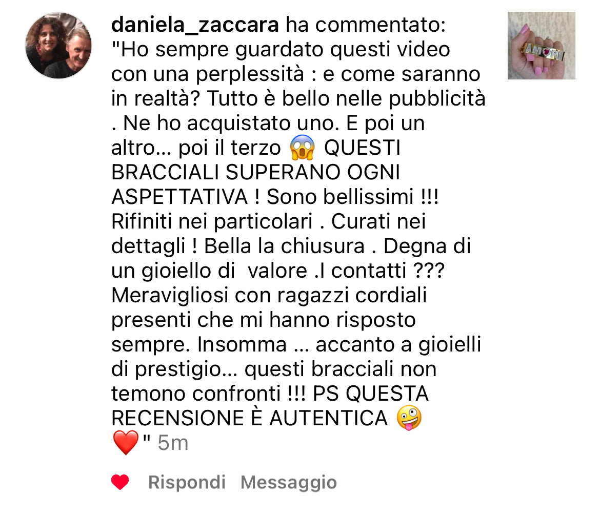 Bracciale manetta acciaio namelove