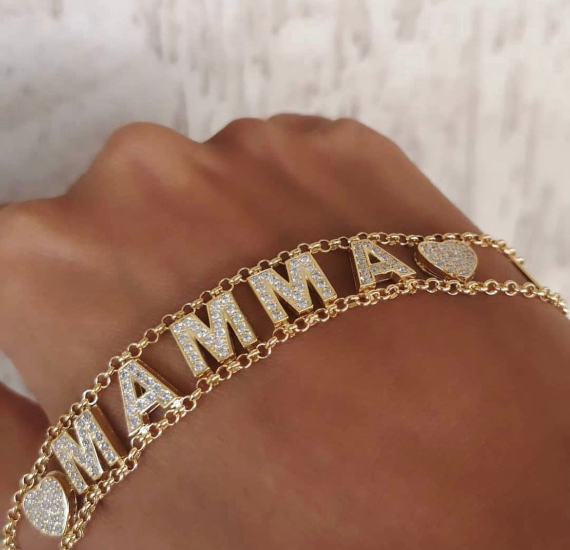 Bracciale morbido nome