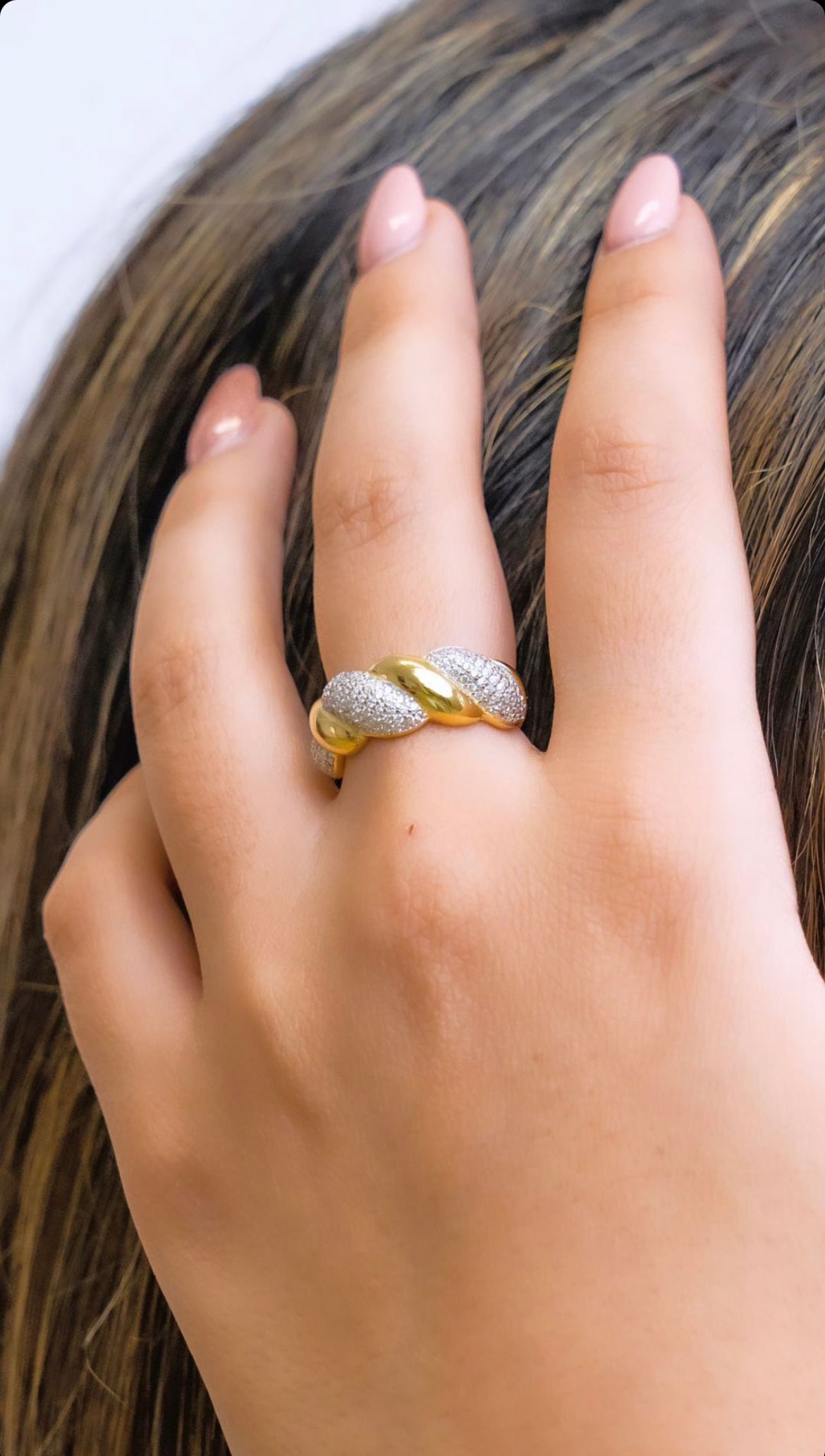 Ring intreccio