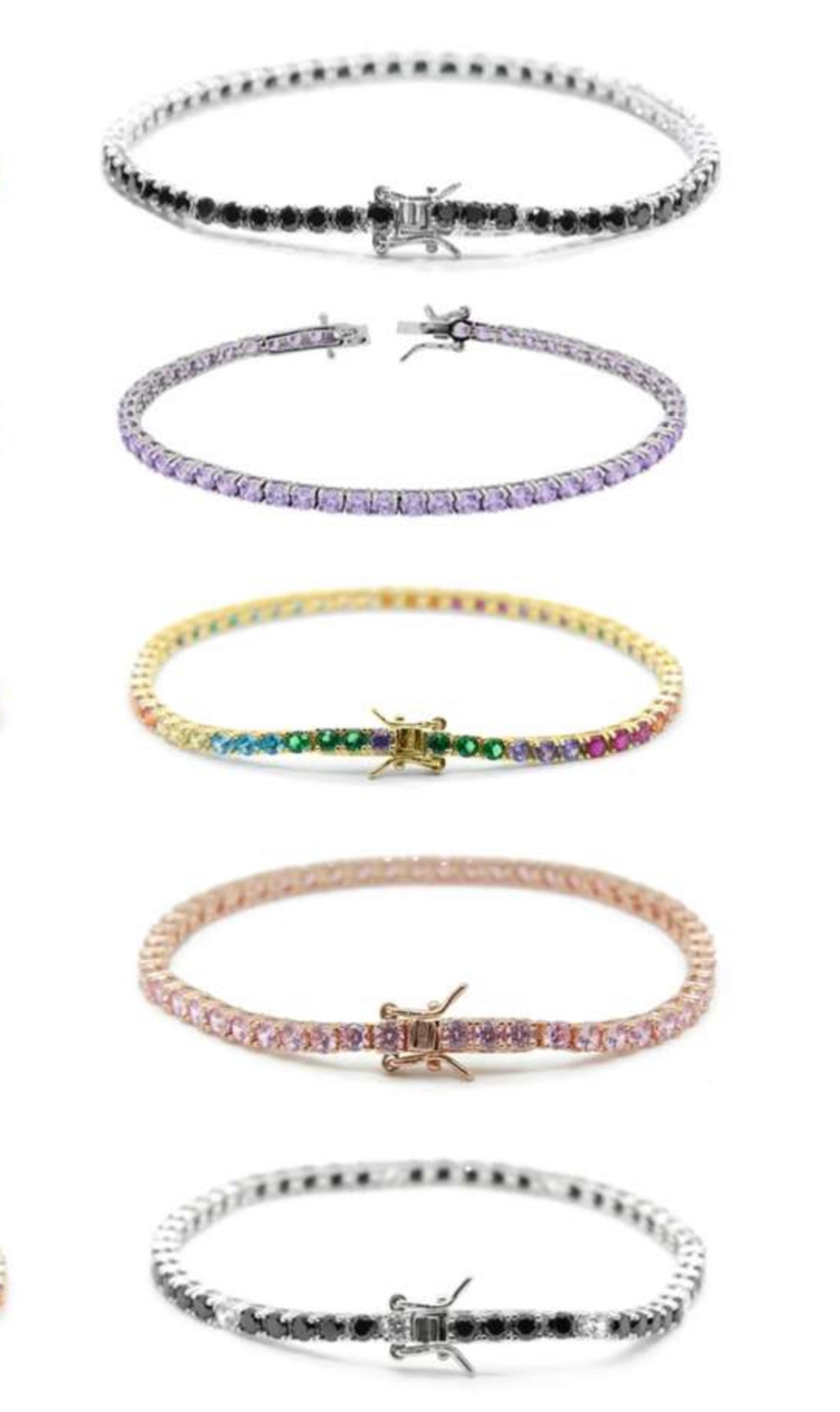 Bracciale classico tennis