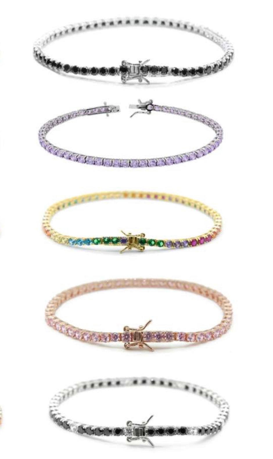 Bracciale classico tennis