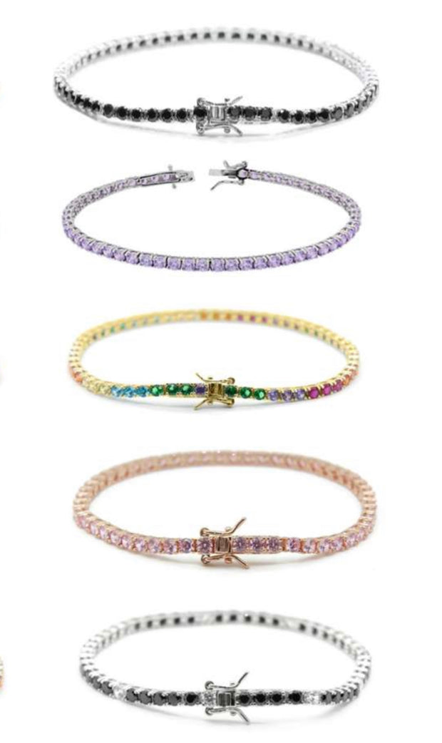 Bracciale classico tennis